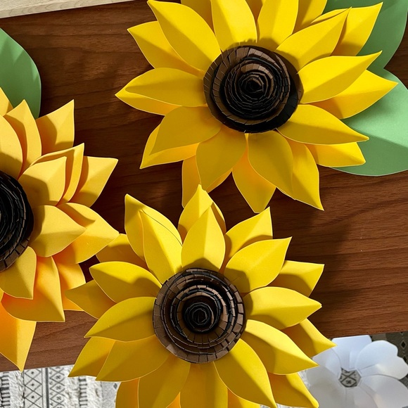 Hand Crafted Other - Sunflower wall decor
